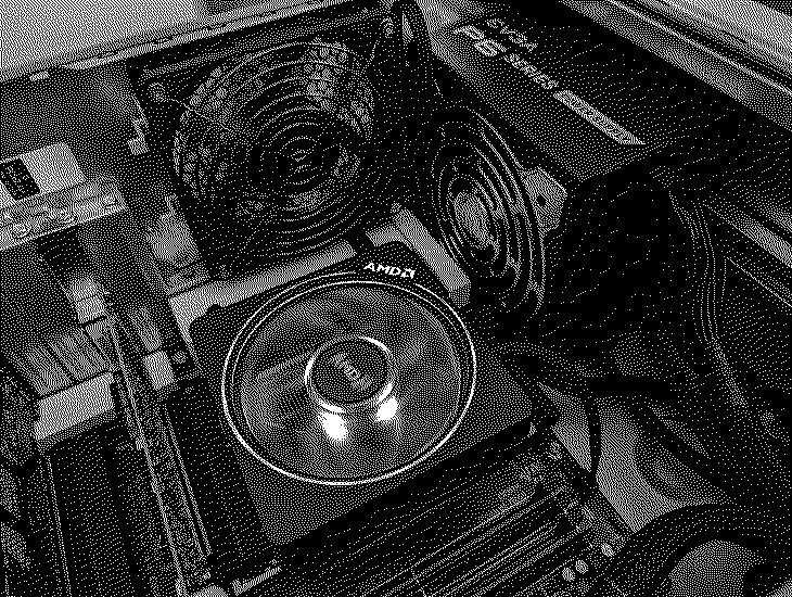 CPU Heatsink and Powersupply